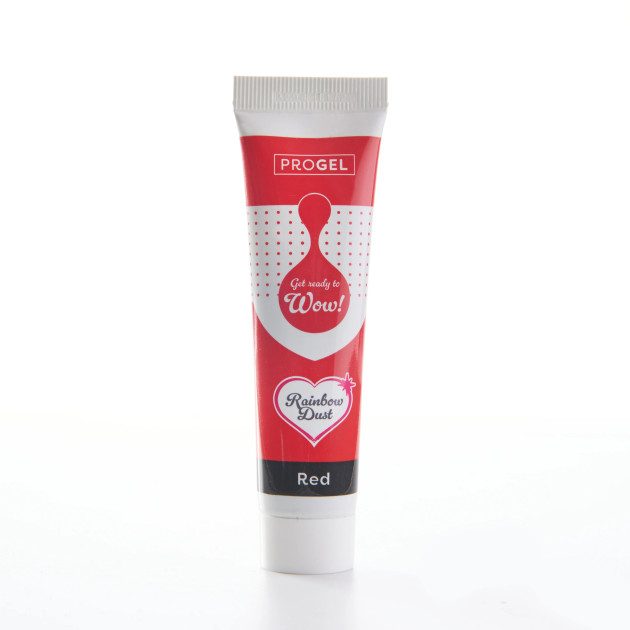 Colorant Alimentaire ProGel Rouge 25g Rainbow Dust