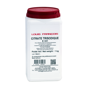 Citrate Trisodique E331 1 kg Louis François Citrate Trisodique E331 1 kg Louis François