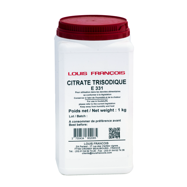 Citrate Trisodique E331 1 kg Louis François