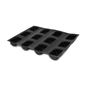 Moule Silicone 24 Bûchettes 9,5 x 4 cm Flexipan Moule Silicone 24 Bûchettes 9,5 x 4 cm Flexipan