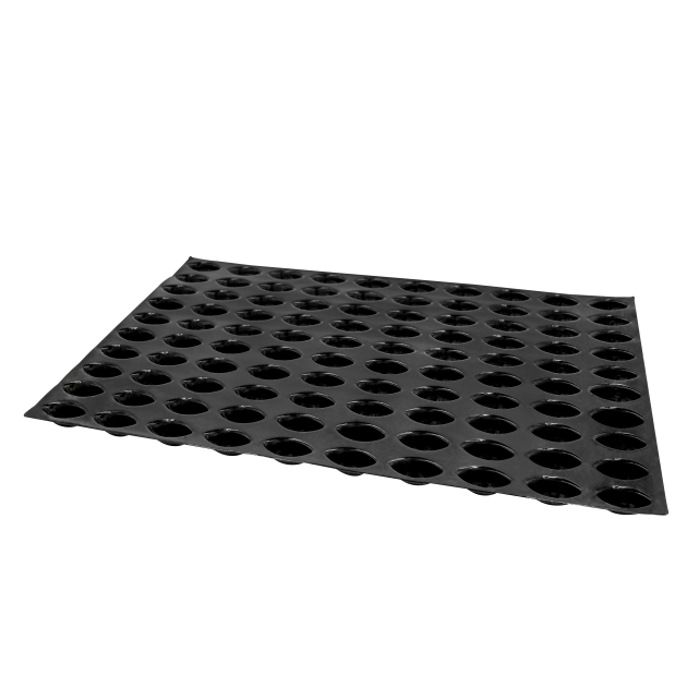 Moul000000000e Silicone 100 Quenelles allongees 4.2 2.2 cm Flexipan
