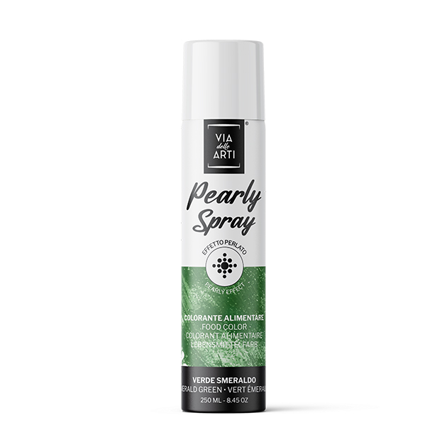 Spray Colorant Vert Emeraude Effet Métallisé 250 ml Via Delle Arti