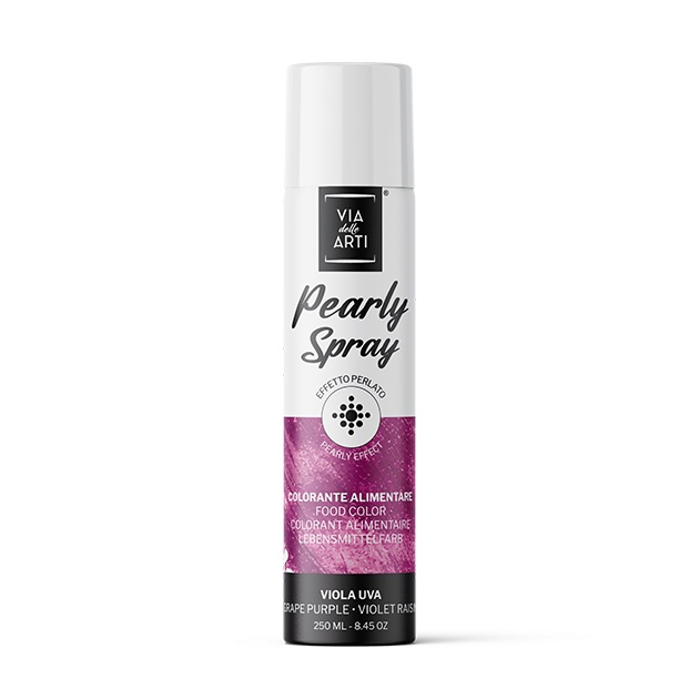 Spray Colorant Violet Effet Métallisé 250 ml Via Delle Arti