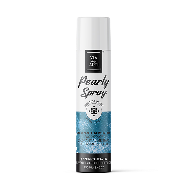 Spray Colorant Bleu Ciel Effet Métallisé 250 ml Via Delle Arti