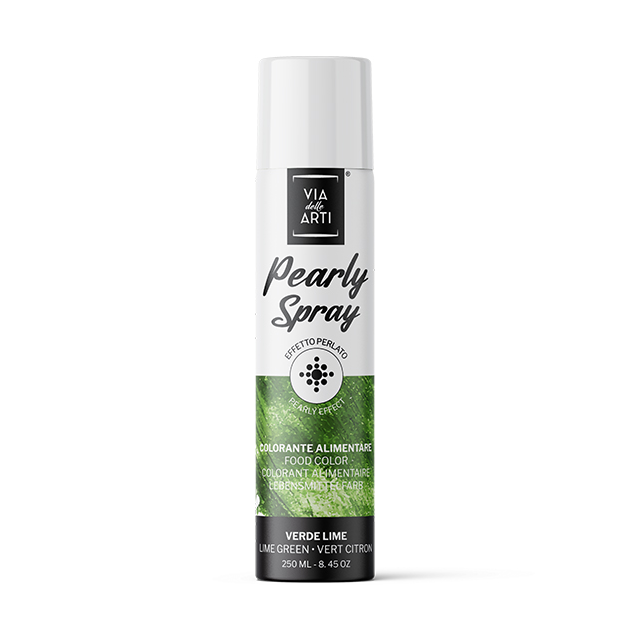Spray Colorant Citron Vert Effet Métallisé 250 ml Via Delle Arti