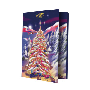 Calendrier de l'Avent Clara Debray 200 g Weiss Calendrier de l'Avent Clara Debray 200 g Weiss