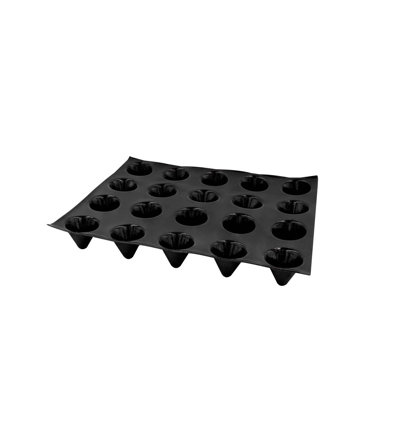 Moule à Chocolat Silicone Pyramide 3D - 24 Cavités - Pour Desserts, Glaçons, Résine