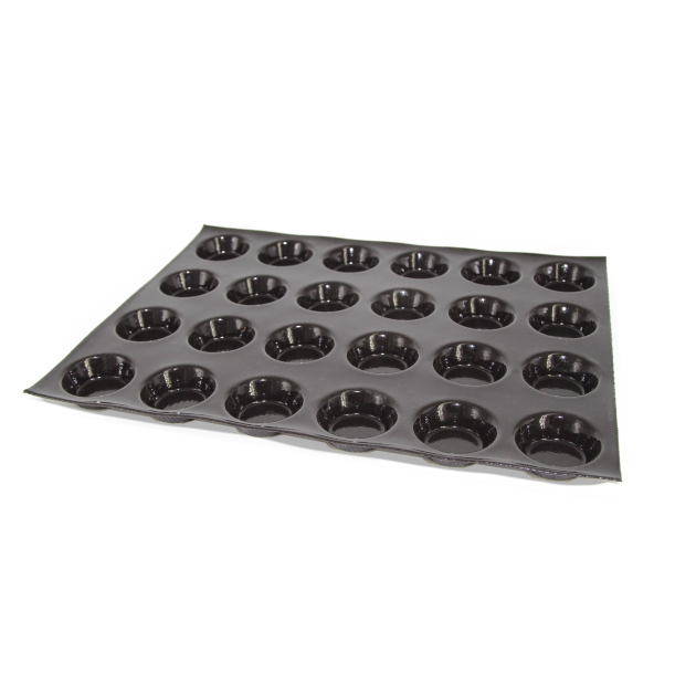 Moule Silicone 48 Tartelettes 5 cm x H 1,5 cm Flexipan