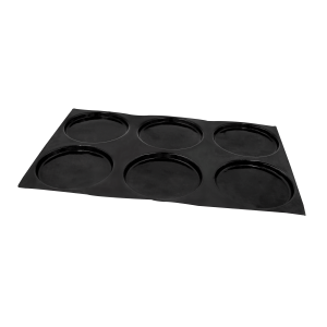 Moule Silicone 6 Ronds 14,5 cm x H 1,2 cm Flexipan Moule Silicone 6 Ronds 14,5 cm x H 1,2 cm Flexipan