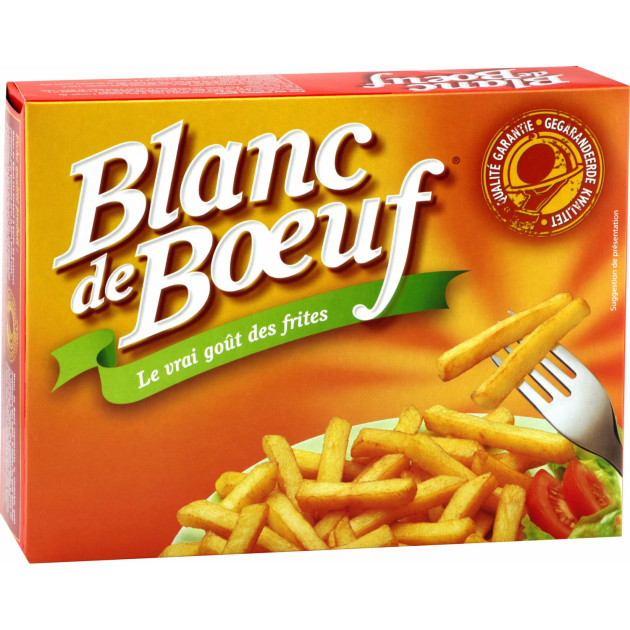 DLUO Dépassée Graisse de bœuf - Blanc de bœuf pour frites 1 kg