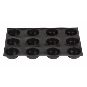 Moule Silicone 6 Tartes Tatin 15 cm x H 2,4 cm Flexipan Moule Silicone 6 Tartes Tatin 15 cm x H 2,4 cm Flexipan