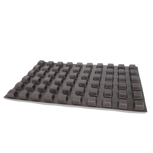 Moule en Forme de Carrés Flexipan Moule en Forme de Carrés Flexipan