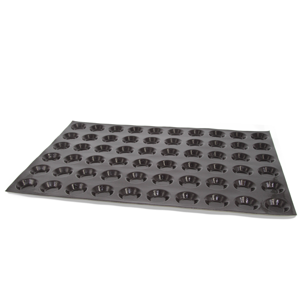 Moule Silicone 60 Tartelettes 4,5 cm x H 1 cm Flexipan