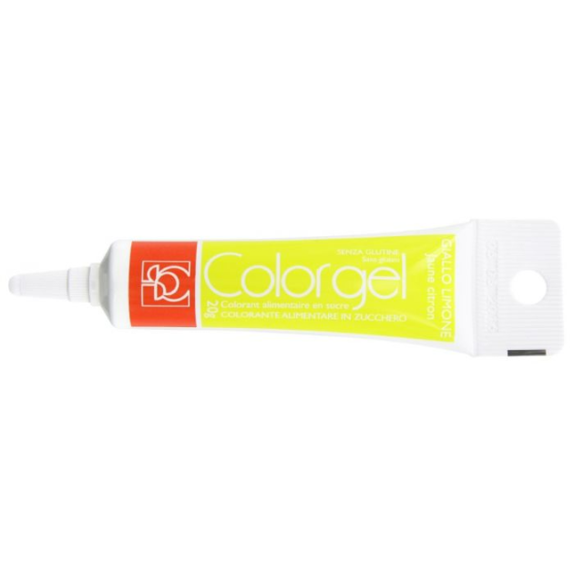 Colorant Alimentaire Colorgel 20 g Jaune Citron Modecor