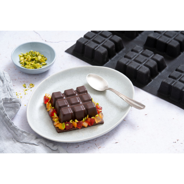 Moule Silicone Tartelettes Carrées