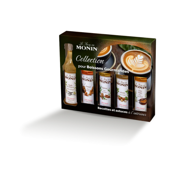 Coffret Dégustation Sirop pour Boissons Gourmandes 5 cl Monin