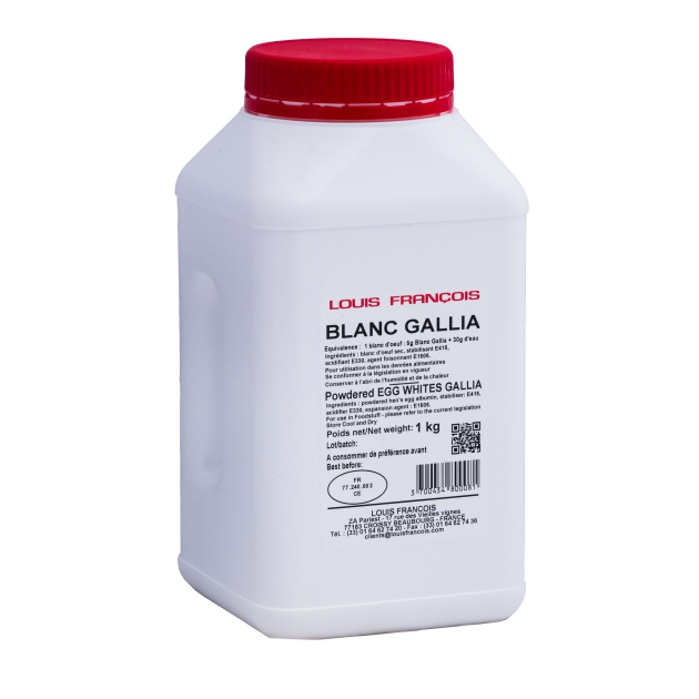 Blanc d'Œuf Déshydraté Gallia 1 kg Louis François