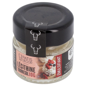 DLUO Dépassée Lécithine de Tournesol 10 g Patisdécor DLUO Dépassée Lécithine de Tournesol 10 g Patisdécor