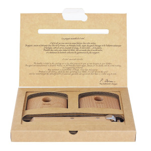 Lot 2 Anses et une Poignée Amovible Bois de Hêtre Casteline Cristel Lot 2 Anses et une Poignée Amovible Bois de Hêtre Casteline Cristel