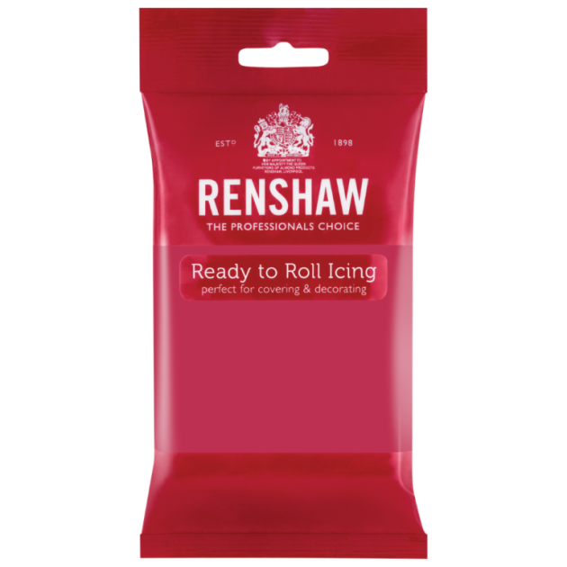 DLUO Courte Pâte à Sucre Pro Rose Fuchsia 250g Renshaw
