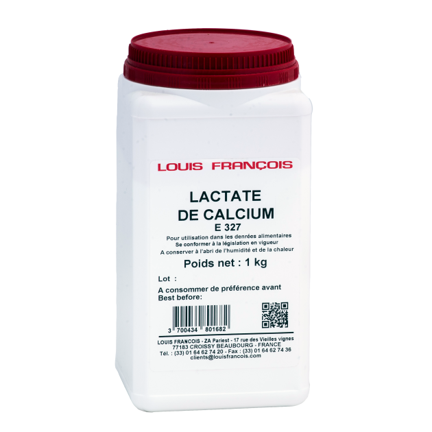 Lactate de Calcium E327 1kg Louis François