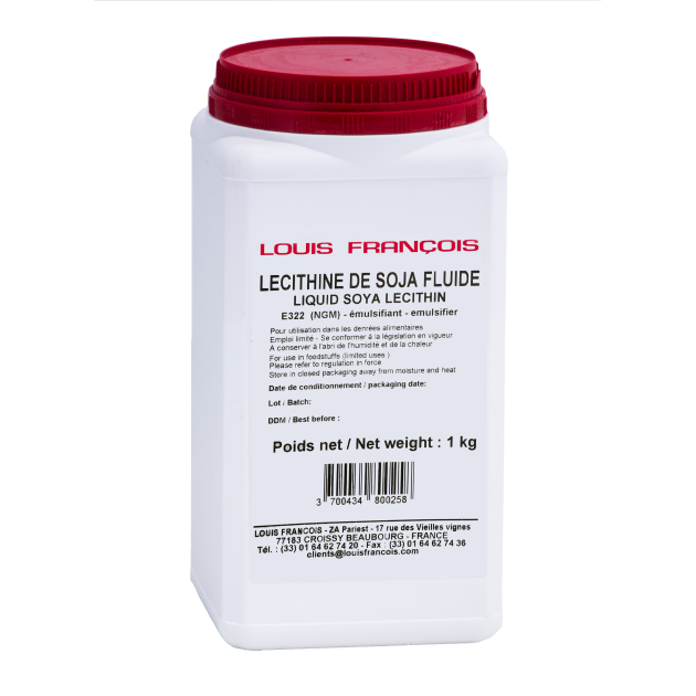 Lecithine de Soja mi-fluide 1 kg E322