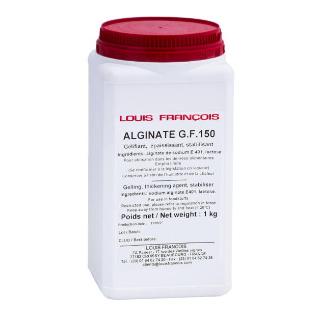 Alginate de Sodium GF 150 1 kg Louis François