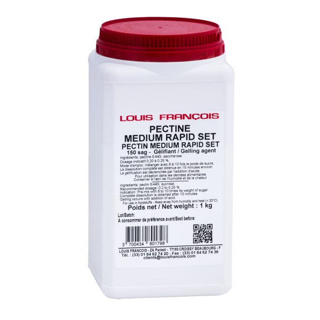 Pectine Medium Rapid Set 150 1 kg Louis François