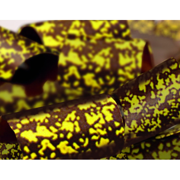 Feuilles de Transfert Chocolat Copaux Jaunes 34 x 26,5 cm (x10) Mallard