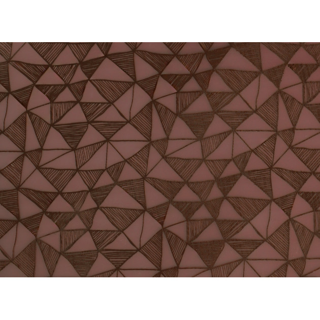 Feuilles de Transfert Chocolat Triangles 34 x 26,5 cm (x10) Mallard