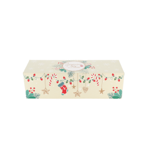Boîte à Bûche Ho Ho Ho 30 x 11,5 x H 10,5 cm (x25) Mallard Boîte à Bûche Ho Ho Ho 30 x 11,5 x H 10,5 cm (x25) Mallard
