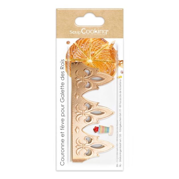 Couronne et Fève Epiphanie Scrapcooking