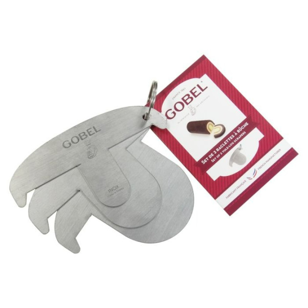 Pâtisserie Raclette Inox 3 tailles 