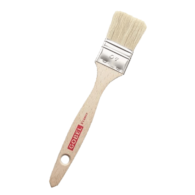 Pinceau Plat Tirure 4 cm Gobel