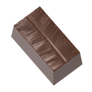 Moule Chocolat Rectangle Végétal 3,4 x 1,8 x H 1,5 cm (x24) Chocolate World