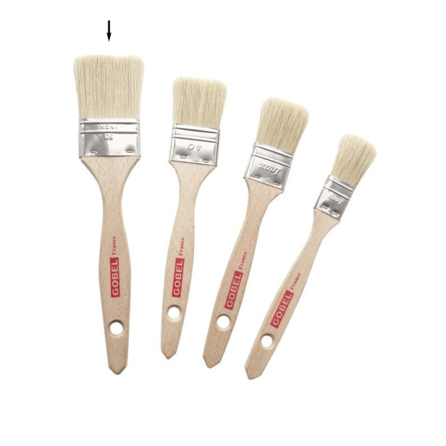 Ensemble Collection Pinceau Pâtisserie Bois Gobel