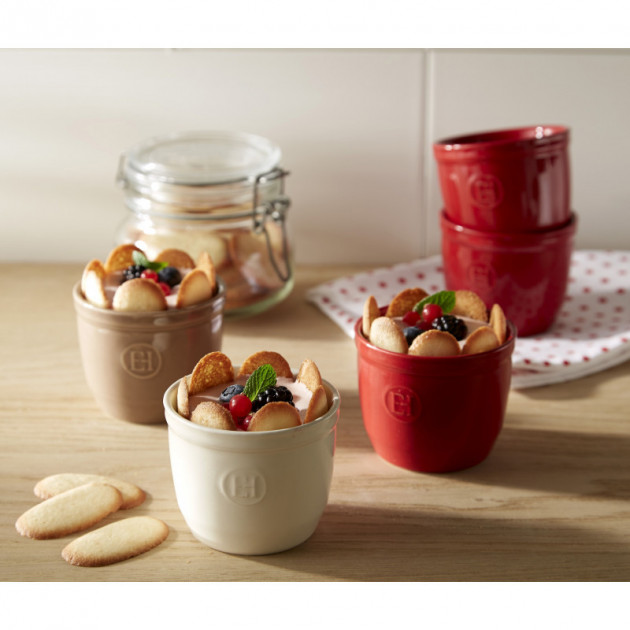 Mini Charlotte realisees dans les Ramequin n°8 Emile Henry Mini Charlotte realisees dans les Ramequin n°8 Emile Henry