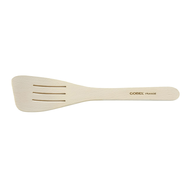 Spatule en Bois Galbée Fendue 30 cm Gobel
