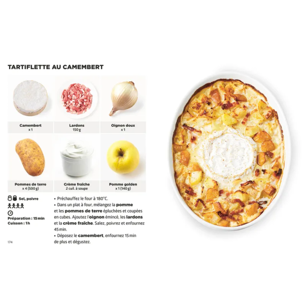 Livre de Cuisine au Fromage