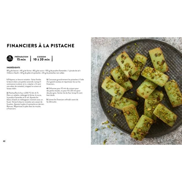Recettes de Madeleines et Financiers