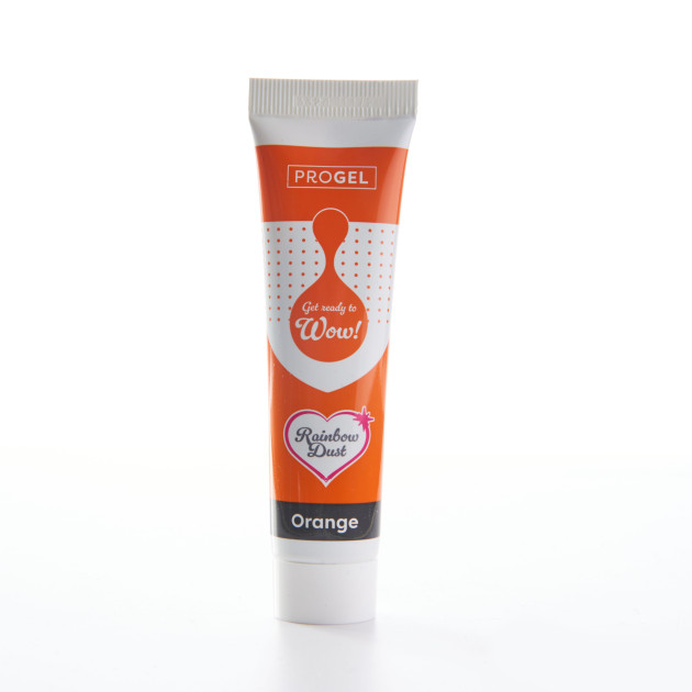 Colorant Alimentaire ProGel Orange 25g Rainbow Dust