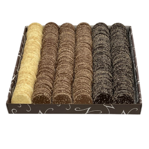Assortiment de Tuiles en Chocolat Plates 3 kg Nomaer Assortiment de Tuiles en Chocolat Plates 3 kg Nomaer