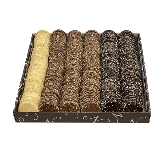 Assortiment de Tuiles en Chocolat Plates 3 kg Nomaer