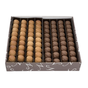 Escargot Chocolat au Lait Praliné Marbré 2 kg Nomaer Escargot Chocolat au Lait Praliné Marbré 2 kg Nomaer