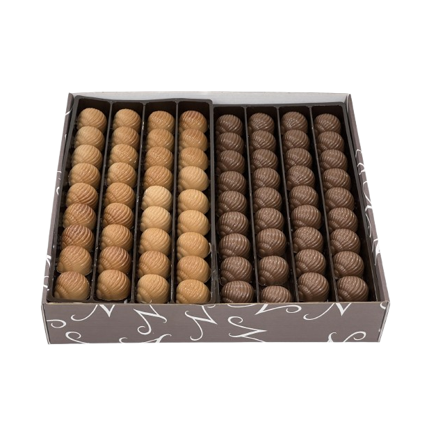 Escargot Chocolat au Lait Praliné Marbré 2 kg Nomaer