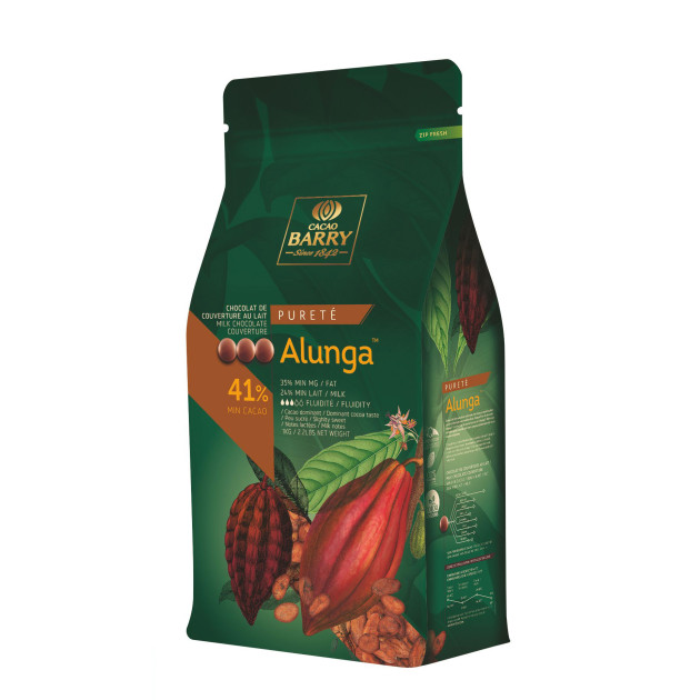 DLUO Dépassée Chocolat au Lait Alunga 41% 5 kg