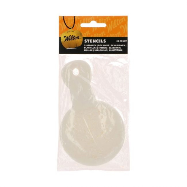 Pochoirs Halloween (x20) Wilton
