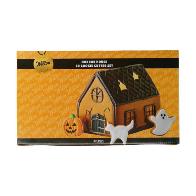 Kit Emporte-Pièces Inox Maison de l'Horreur (x9) Wilton