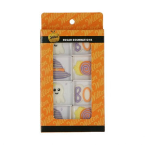 Décors en Sucre Halloween Mignon (x8) Wilton Décors en Sucre Halloween Mignon (x8) Wilton