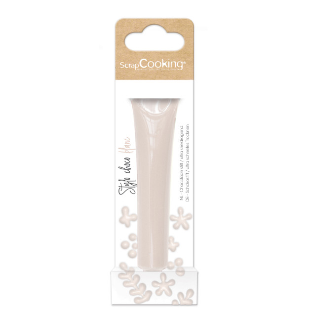 Stylo chocolat blanc 25 g ScrapCooking